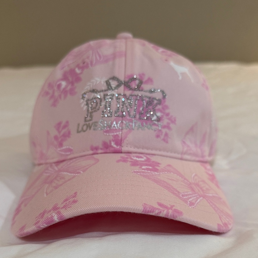 LoveShackFancy  Pink Floral Cap